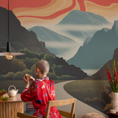 Papel de parede para quarto Aventura na montanha