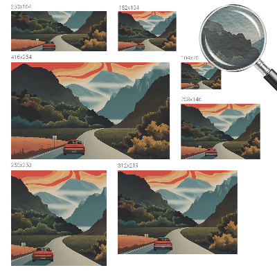 Papel de parede para quarto Aventura na montanha