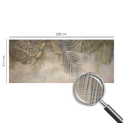Mural fotográfico Folhas tropicais