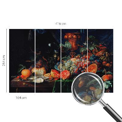 Papel de parede para quarto Abundância de frutas