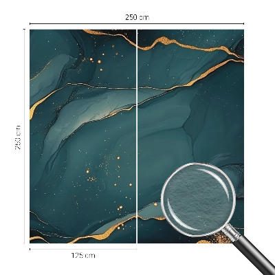 Papel de parede decorativo Abstração em azul escuro