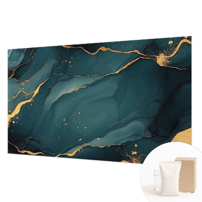 Papel de parede decorativo Abstração em azul escuro