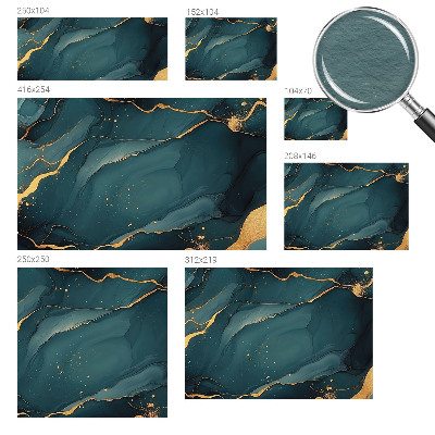 Papel de parede decorativo Abstração em azul escuro