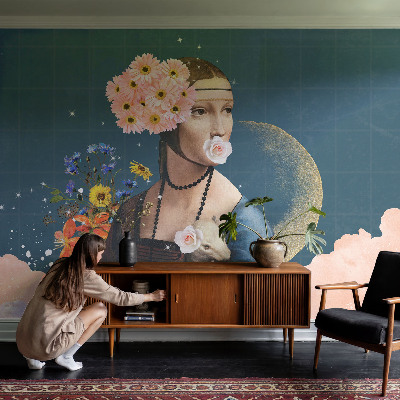 Papel de parede Elegância floral