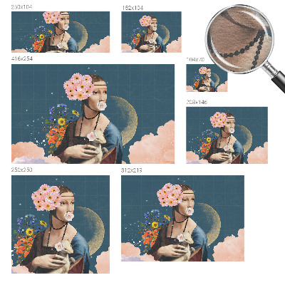 Papel de parede Elegância floral