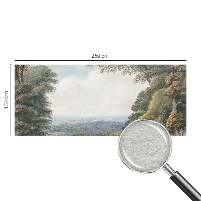 Papel de parede fotográfico Paisagem arborizada