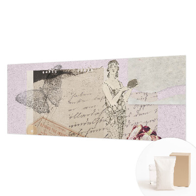 Papel de parede para sala Colagem nostálgica