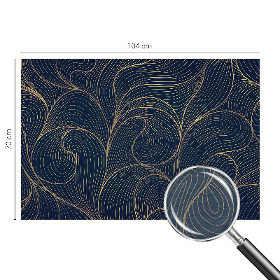 Papel de parede para quarto motivo ondulado