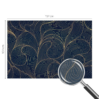 Papel de parede para quarto motivo ondulado