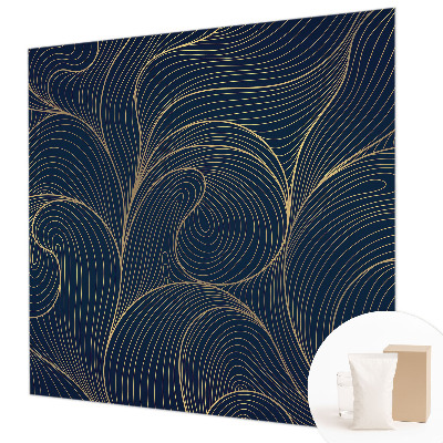 Papel de parede para quarto motivo ondulado