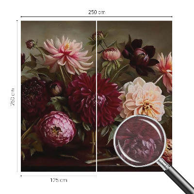 Mural fotográfico majestade floral