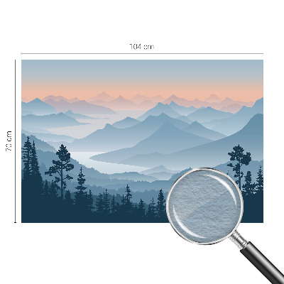 Papel de parede decorativo Panorama da montanha