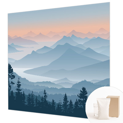 Papel de parede decorativo Panorama da montanha