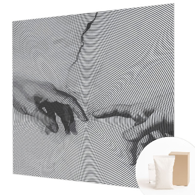 Mural de fotos na parede Mãos hipnóticas