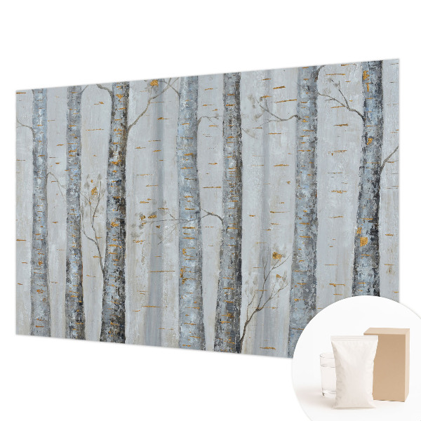 Papel de parede fotográfico Bétulas