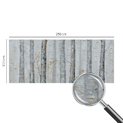 Papel de parede fotográfico Bétulas