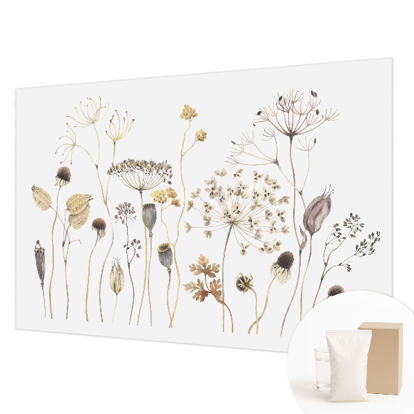 Papel de parede para quarto Flores silvestres
