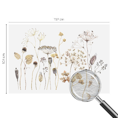 Papel de parede para quarto Flores silvestres