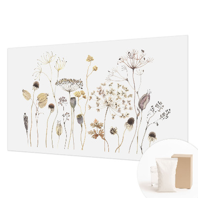 Papel de parede para quarto Flores silvestres