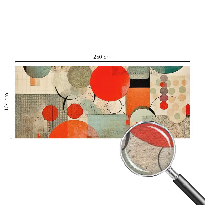 Papel de parede para sala Abstração colorida