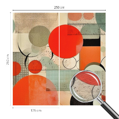 Papel de parede para sala Abstração colorida