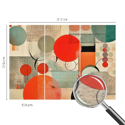 Papel de parede para sala Abstração colorida