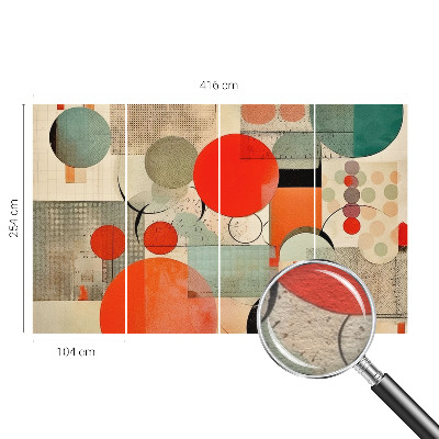 Papel de parede para sala Abstração colorida