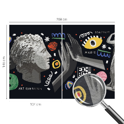 Papel de parede fotográfico Uma exposição colorida