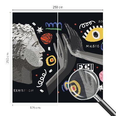 Papel de parede fotográfico Uma exposição colorida