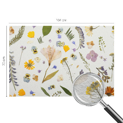 Papel de parede decorativo Flores da primavera