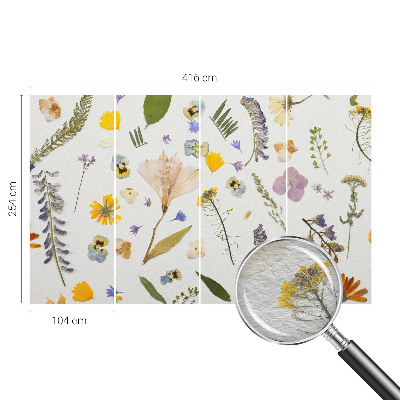 Papel de parede decorativo Flores da primavera