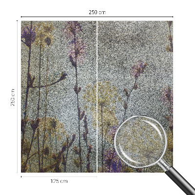 Papel de parede para quarto Flores silvestres