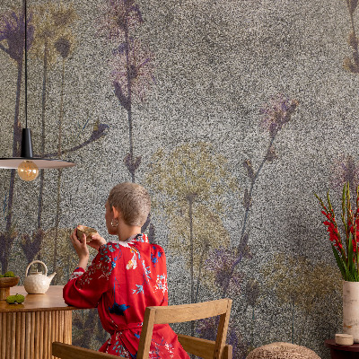 Papel de parede para quarto Flores silvestres