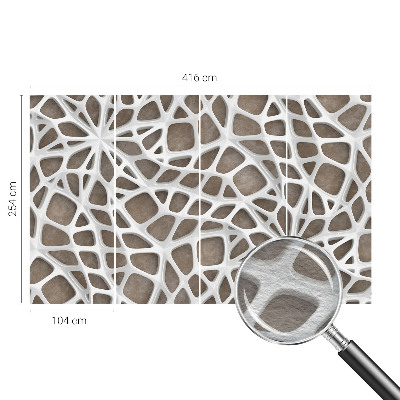 Fotomural Rede de renda