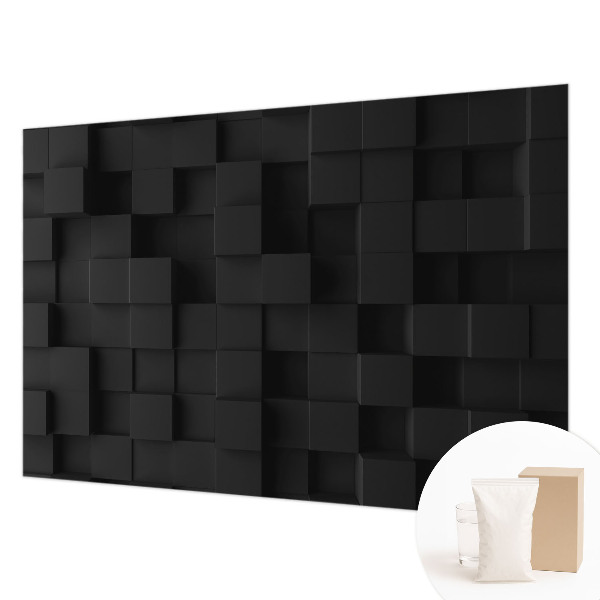 Papel de parede cubos tridimensionais