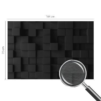 Papel de parede cubos tridimensionais