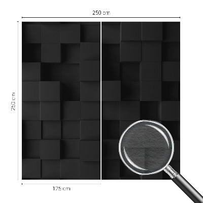 Papel de parede cubos tridimensionais