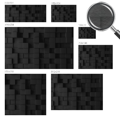 Papel de parede cubos tridimensionais