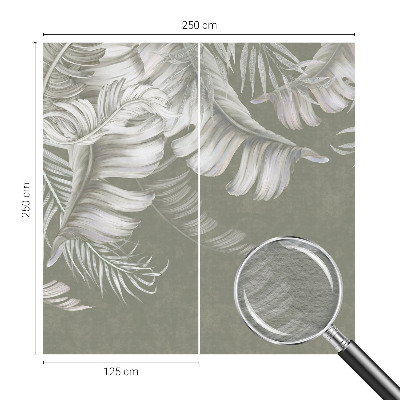 Papel de parede fotográfico Folhas delicadas