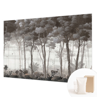 Papel de parede para sala Magia da floresta