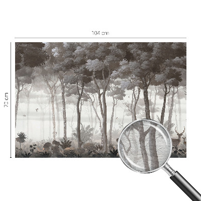 Papel de parede para sala Magia da floresta