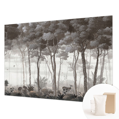 Papel de parede para sala Magia da floresta