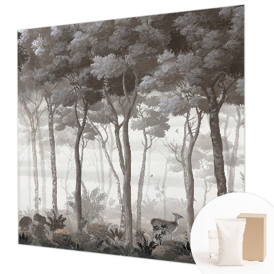 Papel de parede para sala Magia da floresta