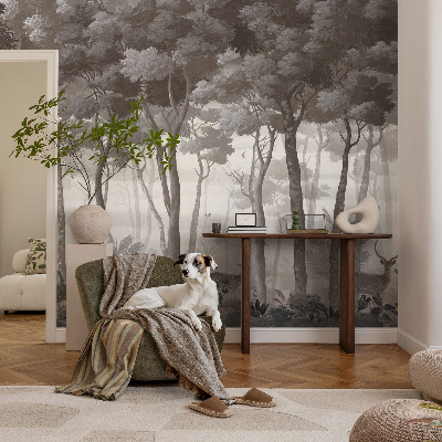 Papel de parede para sala Magia da floresta