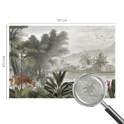 Papel de parede oásis tropical
