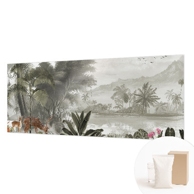 Papel de parede oásis tropical
