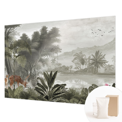 Papel de parede oásis tropical