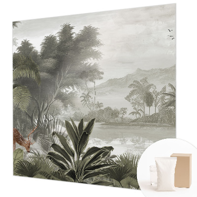 Papel de parede oásis tropical