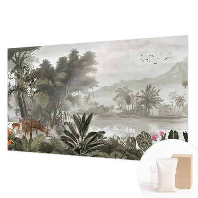 Papel de parede oásis tropical