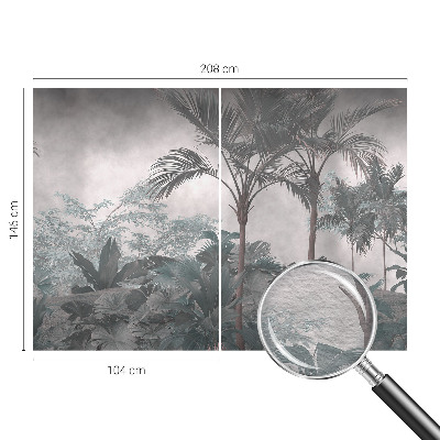 Mural de fotos na parede Natureza exótica